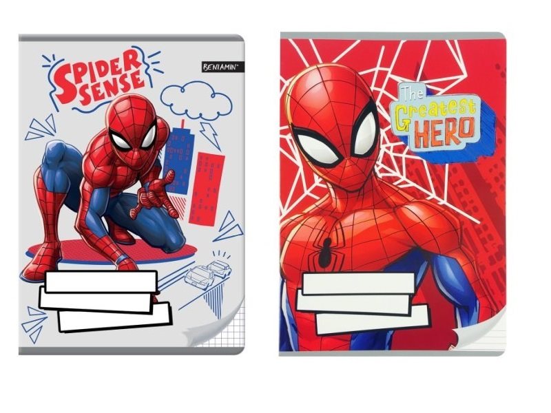 Spiderman Anteckningsbok 60-sidor - 2-pack