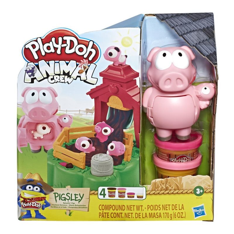 Play-Doh Animal Crew Pigsley och hennes Splashin
