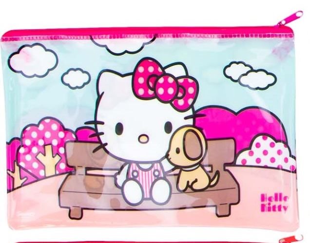 Pennfodral med Hello Kitty - Pennfack