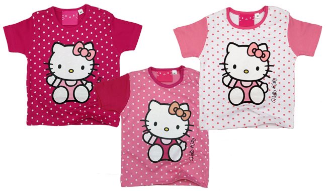 Hello Kitty kortärmad Baby T-shirt