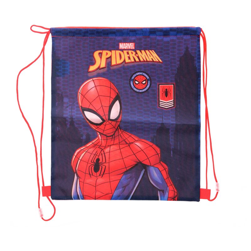 Spindelmannen - Gymnastikpåse - Gympapåse - Spiderman  40x35cm