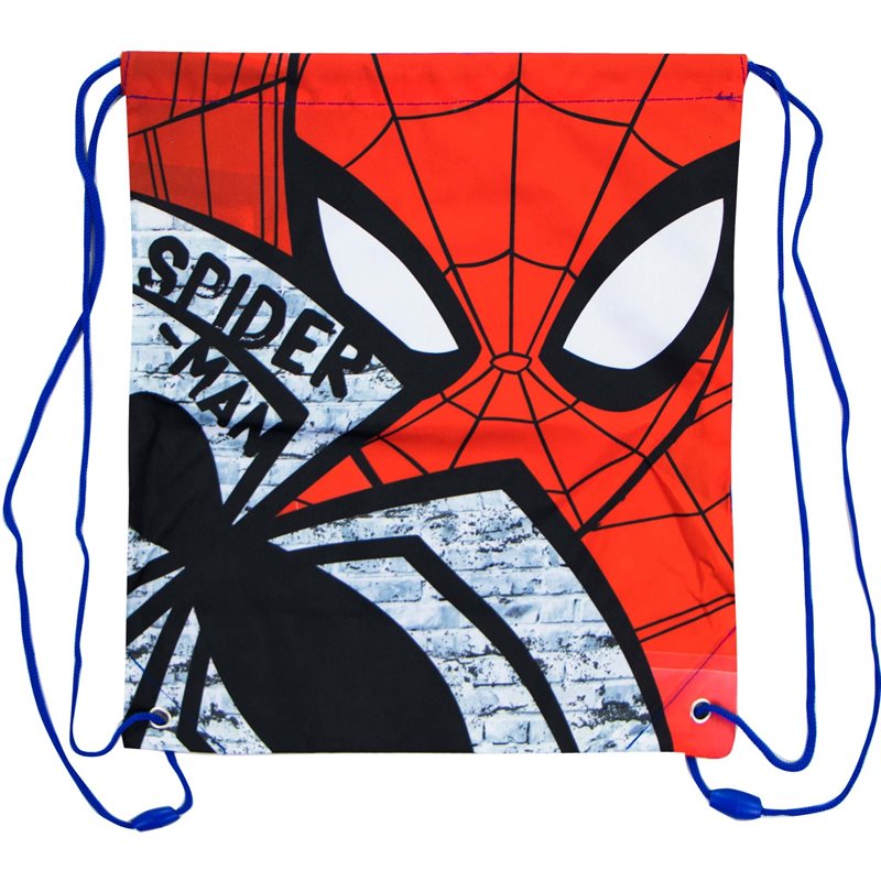 Spindelmannen - Gymnastikpåse - Gympapåse - Spiderman  36x31cm