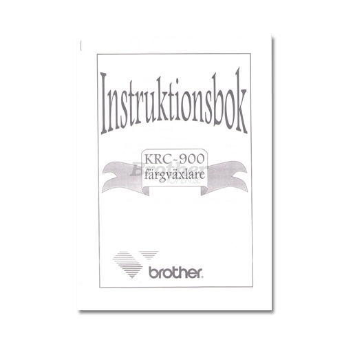 Instruktionsbok KRC-900 Färgväxlare - Svensk