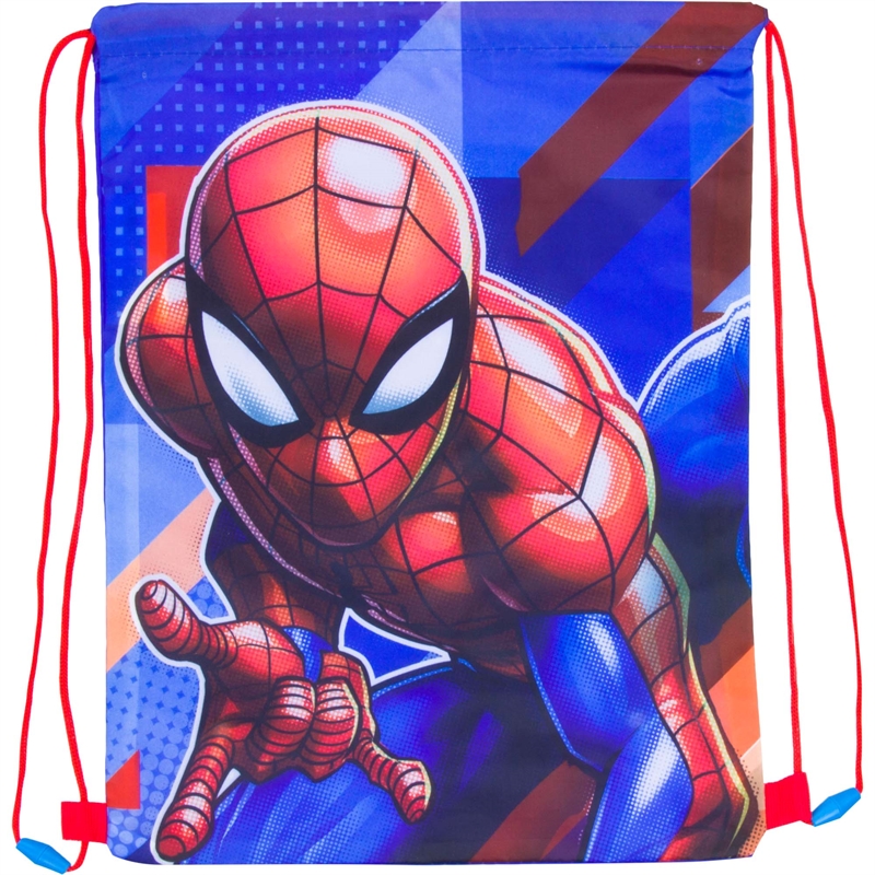 Spindelmannen - Gymnastikpåse - Gympapåse - Spiderman  39x29cm